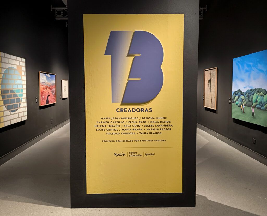 “13. Creadoras” Exposición, agenda y calendario promovidos por la Dirección General deIgualdad y la Fundación Municipal de Cultura del Ayto. de Gijón