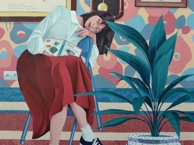 Dulces sueños - Acrílico sobre lienzo - 92 x 73 cm. - 2016 (colección particular)