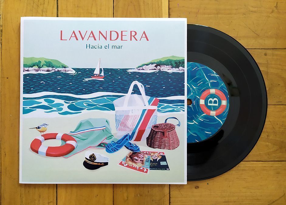 Imágenes para ilustrar el disco «Hacia el mar»