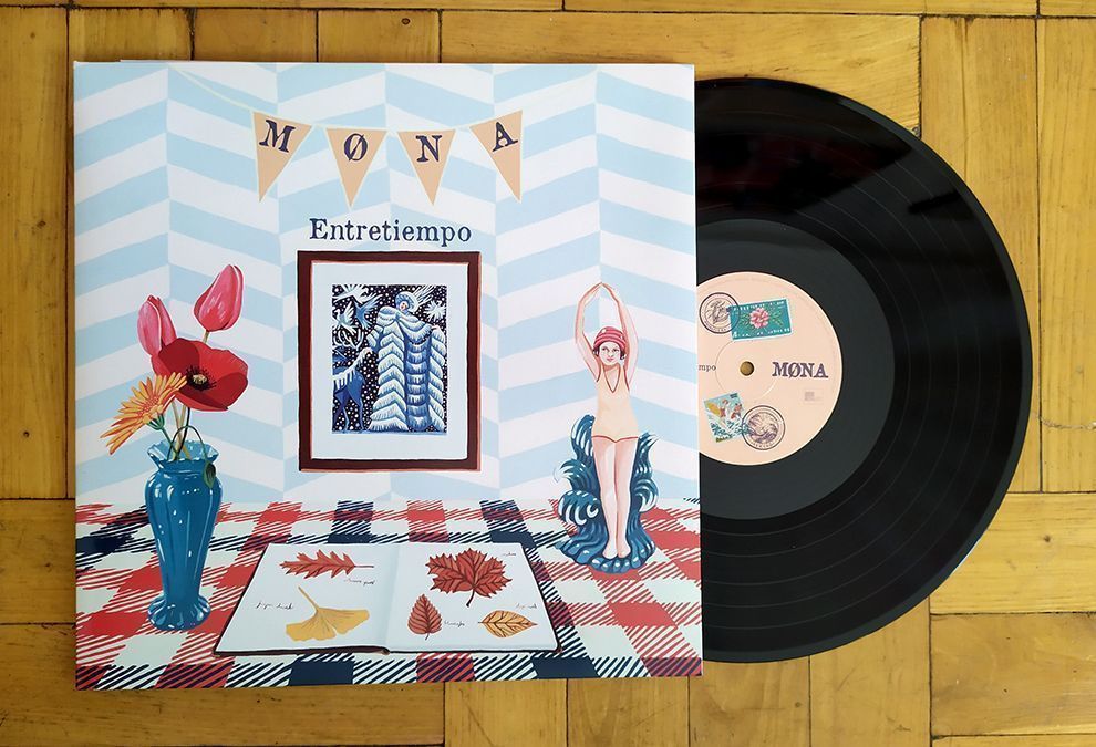 Imágenes para ilustrar el disco «Entretiempo» de Mona (2016)